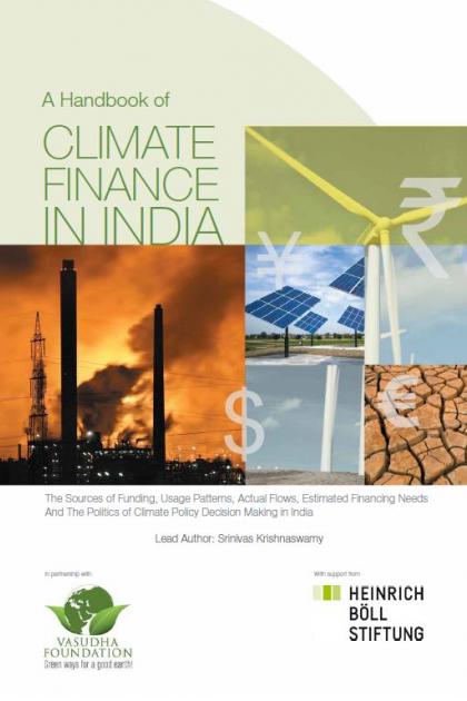 A handbook of climate finance in India